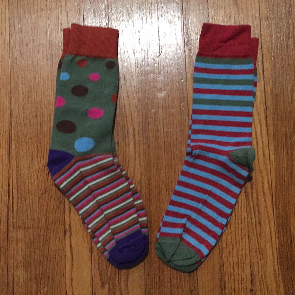 Happy Socks and other men’s socks. 11 pairs total - Picture 5 of 8